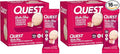 Quest Nutrition Frosted Cookies Twin Pack, Strawberry Cake, 1g Sugar, 10g Protein, 2g Net Carbs, Gluten Free, 16 Cookies, (Pack of 2)