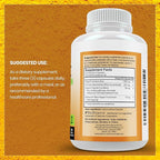 Turmeric Curcumin Supplement - 2250mg/d - Veggie Caps - 95% Curcuminoids with Black Pepper Extract (Bioperine) - 750mg Capsules - 100% Organic - Most Powerful Turmeric (Pack of 2)