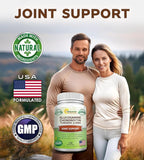 aSquared Nutrition Glucosamine Chondroitin Turmeric MSM Boswellia - 120 Capsules - Joint Support Supplement - Joint Support Relief Pills for Health - Natural Supplement for Back, Knee & Hands