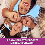 GYNEPLUS Menstrual Relief Capsules, Natural Period Pain Relief, Hormone Balance & Ovarian Support, Regulate Menstrual Cycle, Ease Cramps, Hormonal Balance Supplement for Women, 60 Capsules
