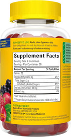 Nature Made Zinc Supplements 30 mg Per Serving, Dietary Supplement for Immune Health and Antioxidant Support, 60 Zinc Gummies, 30 Day Supply