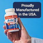 U.S. Doctors’ Clinical Arthro-7 - Clinically Proven Joint Support Complex with Turmeric, MSM, Collagen, Bromelain for Flexibility, Mobility, and Strong Cartilage - 60 Capsules - 15/30-Day Supply
