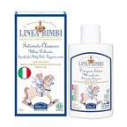 Helan Linea Bimbi Bio-Feminine Wash for Girls with Aloe Vera, Apricot & Chamomile Essential Oils-Microbiologically Tested Intimate Wash and Gentle Baby Intimate Cleanser-Made in Italy, 125ml 4.2 fl oz