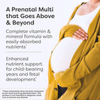 SFI Health Klaire Labs Prenatal & Nursing Multivitamin - Postnatal & Prenatal Vitamins for Women with Iron - Complete Nutritional Support During Preconception, Pregnancy & Breastfeeding (90 Capsules)