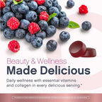 NeoCell Womens Multivitamin Gummy | 80 Gummies | Multi with Advanced Collagen | with Essential Minerals | Berry Flavor