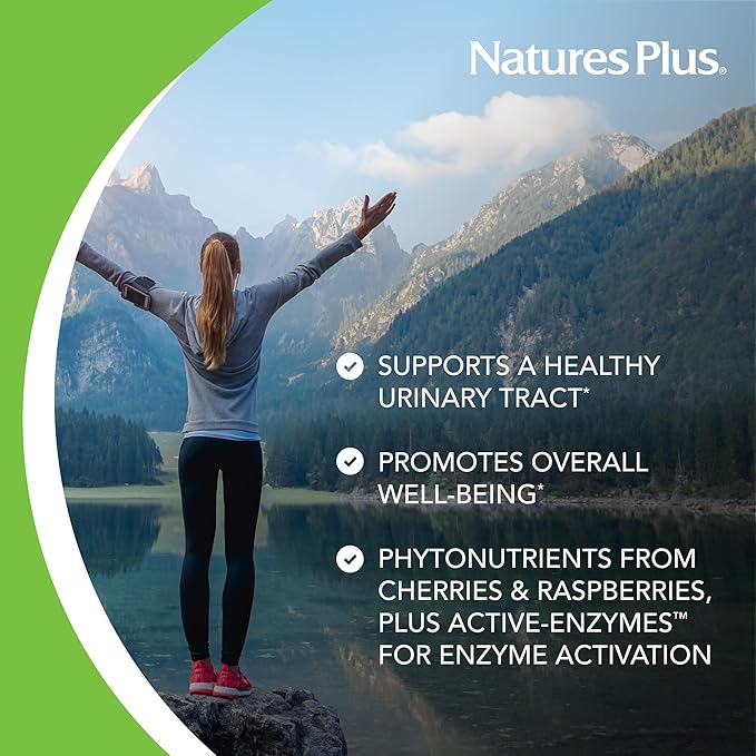 NaturesPlus Herbal Actives Ultra Cranberry 1500, 30 Tablets - Urinary Tract Support - Vegetarian, Gluten Free - 30 Servings