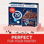 Fiber One 70 Calorie Brownies, Chocolate Fudge Snack Bars, Mega Pack, 18 Ct, 16 oz