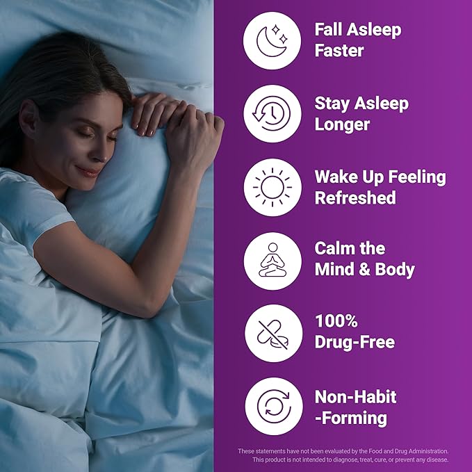 Force Factor Somnapure Drug-Free Sleep Aid for Adults with Melatonin, Valerian Root, and Lemon Balm, Non-Habit-Forming Sleeping Pills, Fall Asleep Calm at Night, Wake Up Refreshed, 30 Tablets