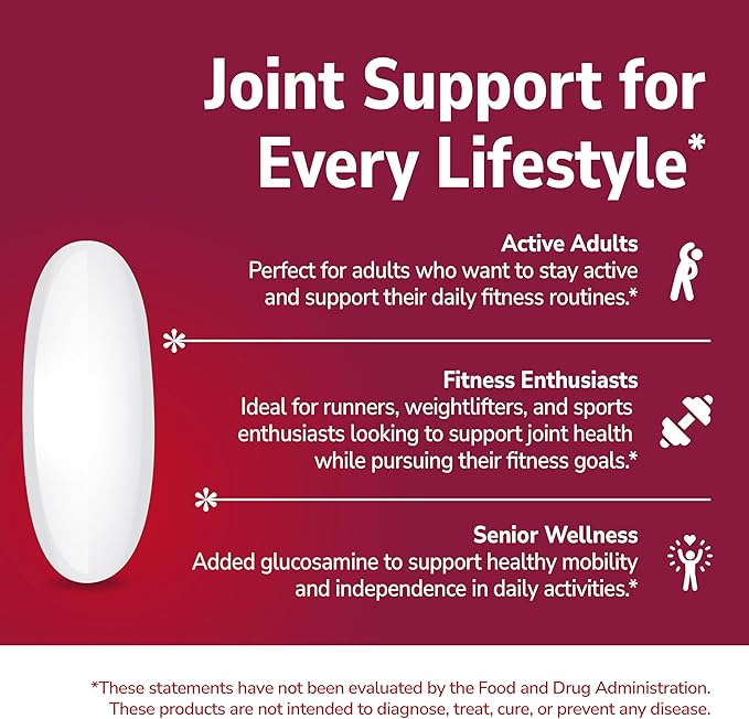 21st Century Glucosamine Chondroitin 750/600mg - Triple Strength, Tablets, 150 Count