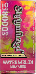 Shrumfuzed - Proprietary Nootropic Gummy 8000mg, Now with New Improved Taste - Lion's Mane, Reishi, Chaga, and Cordycep Nootropic Mushroom Blend (10, Watermelon)