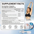 VEV DeepCalm Magnesium Complex for Women – 15-in-1 Glycinate & Citrate Capsules with Ashwagandha & L-Theanine – 120 Vegan Capsules