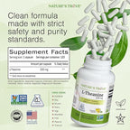 Nature's Trove L-Theanine 200mg 120 Vegetarian Capsules
