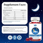 VITA GLOBE Melatonin Gummies 5mg, Sleep Aid Gummies, Sugar Free- Non-GMO, Vegan and Sleep Aid Supplement, Supports Relaxation & Healthy Sleep Cycle, 50 Count Sleep Aid Gummy (Pack of 2)