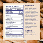 Protein Pancake Mix & Protein Waffle Mix by Phoros Nutrition, 30g of Protein, Low Carb, High Protein, Keto-Friendly, Whey Protein, Whole Grain Oats, Whole Wheat Pancakes, Just Add Water (Cinnamon)