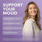 Clean Nutraceuticals Saffron Supplements Extract 100mg + Ashwagandha L-Theanine 200mg - Mood Support Ginkgo Biloba, St. John's Wort, Rhodiola Rosea & 5-HTP Capsules Pills Men Women