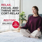Super Calm Cortisol Supplement with Magnesium Glycinate, Ashwagandha KSM-66, L-Theanine, Phosphatidylserine, Ginkgo Biloba & Lions Mane for Calm, Focus, Mental Clarity, Relaxation, Sleep, Energy