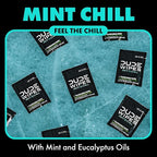 DUDE Wipes On-The-Go Mint Chill Travel Wipes - 30 Count (Individually Wrapped) - Extra-Large Adult Flushable Wipes - Infused with Tea Tree Oil, Vitamin E, and Aloe - Septic and Sewer Safe