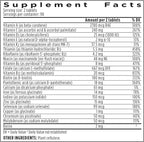 Igennus High Potency Methylated Multivitamin for Women, Pure & Clean Ingredients, MTHFR Supplement with Active B-Vitamins, Vitamin K2 MK7, Gentle Iron, Sustained Released, Non-GMO & Halal, 180 Tablets