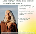MegaFood Whole Body Turmeric Curcumin Supplement - Turmeric Supplement With Black Pepper & Vitamin C - 475 mg Curcuminoids Per Serving - Antioxidant & Immune Support - Vegan - 60 Tablets, 30 Servings