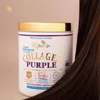 Purple & Multi Collagen Peptides Protein Powder | Clinically Proven | Liposomal Technology & Anthocyanins, Advanced with 18 Amino Acids, High Absorption Formula, 40 Servings 20.3oz