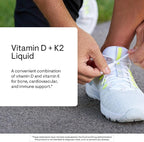 THORNE - Vitamin D + K2 Liquid with a Metered Dispenser - Vitamins D3 & K2 to Support Healthy Bones & Muscles* - 1 Fl Oz (30 ml) - 600 Servings