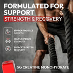 Creatine HCL for Adults 120 Gummies 6200mg - HCL Creatine Advanced Complex with L-Taurine + Vitamin B12 for Men & Women Muscle Strength & Builder, Energy Boost, Pre-Workout & Recovery Supplement
