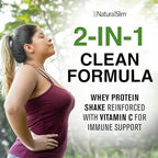 Metabolic Protein C-Plus Whey Protein Powder & Shake Meal Replacement with Vitamin C, L-Glutamine & Digestive Enzymes, Low Carb Protein Drink, Support Metabolism, Energy & Gut health 1.1lb Strawberry