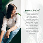 Global Healing Center - Stress Relief Supplement with Lithium Orotate - Advanced Calm Support Helps Ease Stress and Improve Function - Lithium Supplements - (120 Capsules)