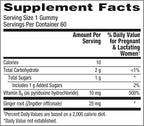 Centrum Morning Sickness Relief Gummies, Citrus Ginger Flavor - 60 Count, Up to 60 Day Supply