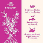 ORGANIC INDIA Shatavari Capsules - Herbal Supplement, Supports Hormonal Balance & Immune System, Vegan, Gluten-Free, USDA Organic, Supports Reproductive Health - 60 Capsules