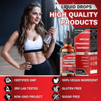 10in1 Liquid Dong Quai Supplement for Women with Ashwagandha, Chasteberry, Black Cohosh, Red Clover, Magnolia, Red Raspberry, Hops Flower, Lemon Balm, and Ginger - 30ml 1 Fl Oz
