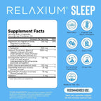 Relaxium Sleep Aid for Adults - Melatonin 5mg with Magnesium Glycinate, Valerest & Ashwagandha - Non-Habit Forming Sleep Support for Falling Asleep & Staying Asleep - 60 Capsules (30-Day Supply)