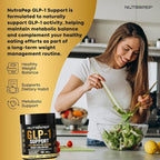 GLP-1 Support Weight Loss Probiotic Supplement - Women Men Natural Appetite Suppressant & Metabolism Booster - Daily GLP1 Support to Activate Fat Burn Support Healthy Gut Curb Hunger