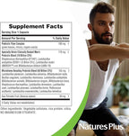 NaturesPlus GI Natural Probiotic Men - 30 Capsules - Digestive & Prostate Health, Immune Strength - Includes Saw Palmetto - Gluten Free - 30 Servings
