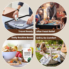 VEV Activated Charcoal with Organic Coconut Shell Charcoal & 50 Billion Probiotics – 120 Vegan Capsules for Digestive Wellness & Dietary Support