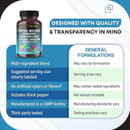 CORTISOL Wellness Magnesium Ashwagandha L-Theanine Phosphatidylserine Rhodiola Rosea Passionflower Lavender Chamomile -150 Capsules