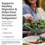 SFI Health Multi Enzyme Supplements for Digestive Health - Ther-Biotic Vital-Zymes Complete - Digestive Enzymes to Help Ease Indigestion & Aid Nutrient Absorption (120 Capsules)