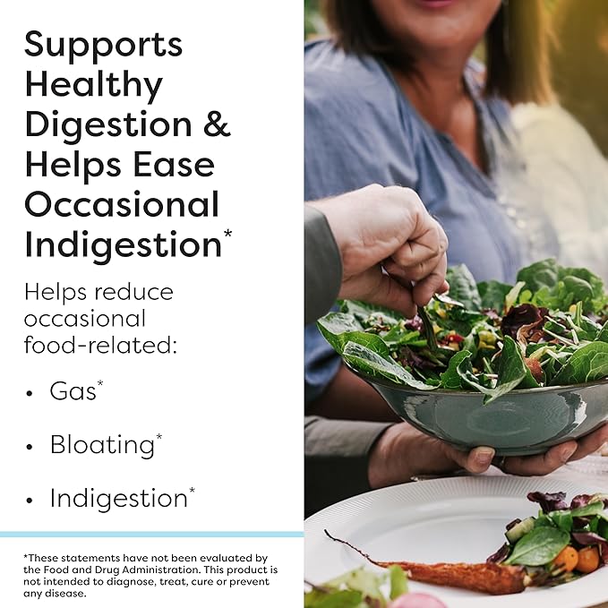 SFI Health Multi Enzyme Supplements for Digestive Health - Ther-Biotic Vital-Zymes Complete - Digestive Enzymes to Help Ease Indigestion & Aid Nutrient Absorption (120 Capsules)