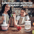 Country Farms All-in-One Super Shake Meal Replacement 15g Plant Protein Dietary Supplement with Superfoods, Vitamins, Probiotics and Prebiotics, 12 Servings, Chocolate, 12.48 Oz