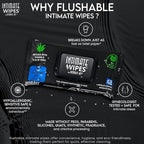 INTIMATE WIPES™ by INTIMACY KIT®, 48 Large Hygiene Wipes, pH Balanced, Hypoallergenic, Fragrance Free, infused with Vitamin-E, Chamomile & Aloe Vera, for Intimate Parts, Body & Face