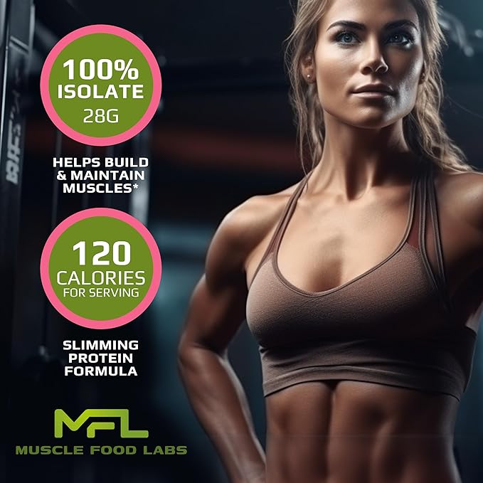 MFL Slim WHEY Protein Powder | 28g Protein | Low Carbs | Slimming Nutritional Shake | Sweetened with Stevia | 2 lbs. (Chocolate Berries)