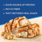 Atkins Peanutty Overload Snack Bar, Protein Snack, High in Fiber, 2g Sugar, 5 Count