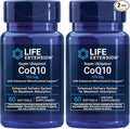 Life Extension Super Ubiquinol CoQ10 with Enhanced Mitochondrial Support, ubiquinol CoQ10, shilajit, potent heart health & cellular energy production support, ultra-absorbable, gluten-free, 60 softgel