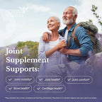 Joint Complex - Joint & Cartilage Health - Joint Support Supplement with Calcium, NEM Eggshell Membrane, Boswellia Serrata - Knee Supplements for Men & Women, 60 Capsules