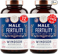 Fertility Supplements for Men Prenatal Vitamins - Zinc, Maca, Ashwagandha, L Arginine Plus Natural Extracts - Conception for Him Male Fertility Support Supplement - 4-Month Supply, 240 Pills