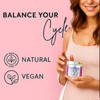 FemBalance® – Women’s Hormone Balance Supplement for PMS Support & Menstrual Cramp Relief - Ashwagandha, Magnesium & Chamomile for Hormonal Balance, Mood & Energy – 90 Vegan Capsules