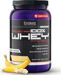 Ultimate Nutrition Prostar Whey Protein Powder Isolate, Banana - Low Carb, High Protein Powder Shake for Muscle Gain & Recovery - Low Sodium, Low-Fat & Keto Friendly - 2 lbs Tub