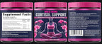 Cortisol Support for Women - Stress & Mood Balance Supplement with Sensoril® Ashwagandha, Magnolia Bark, L-Theanine & Phosphatidylserine - Supports Calm, Focus & Sleep Quality (60 Vegan Capsules)