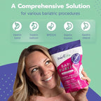 Calcium Citrate Bariatric Calcium Chews with 1000 IU Vitamin D3 - Ideal for Bariatric Patients - BariBurst by Bari Life (Fruit Punch)