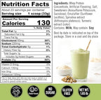 Creamy Pistachio Protein Powder. 25g Protein Shake Powder for Post Workout Recovery, Smoothie & Baking. Gluten & Sugar Free, Highly Kosher, Amino Acids (5.5g BCAA, 2.7g Leucine), 23 Servings